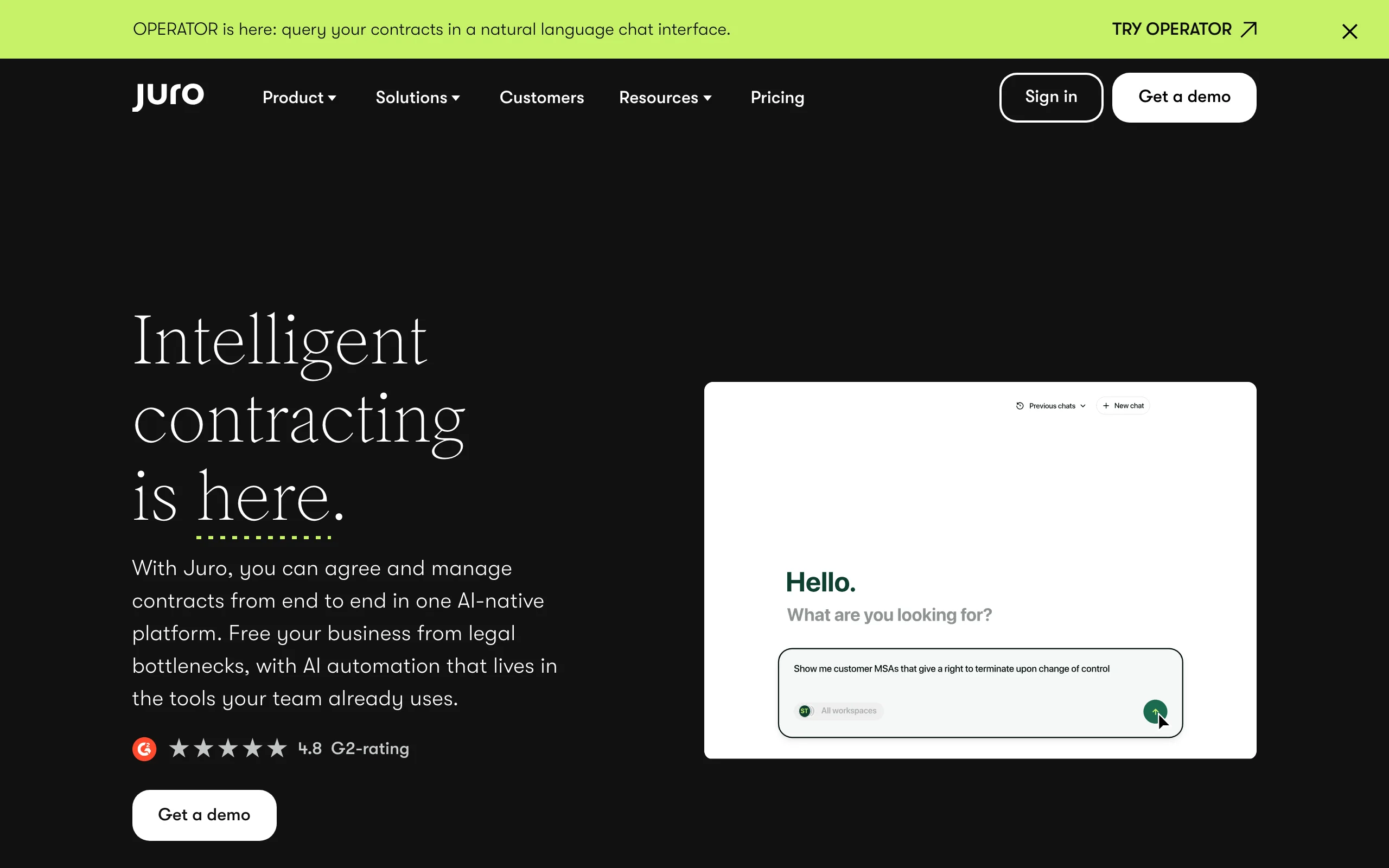 AI Contract Drafting Tools with Juro