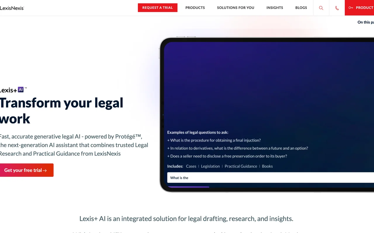AI Contract Drafting Tools with Lexis Plus AI