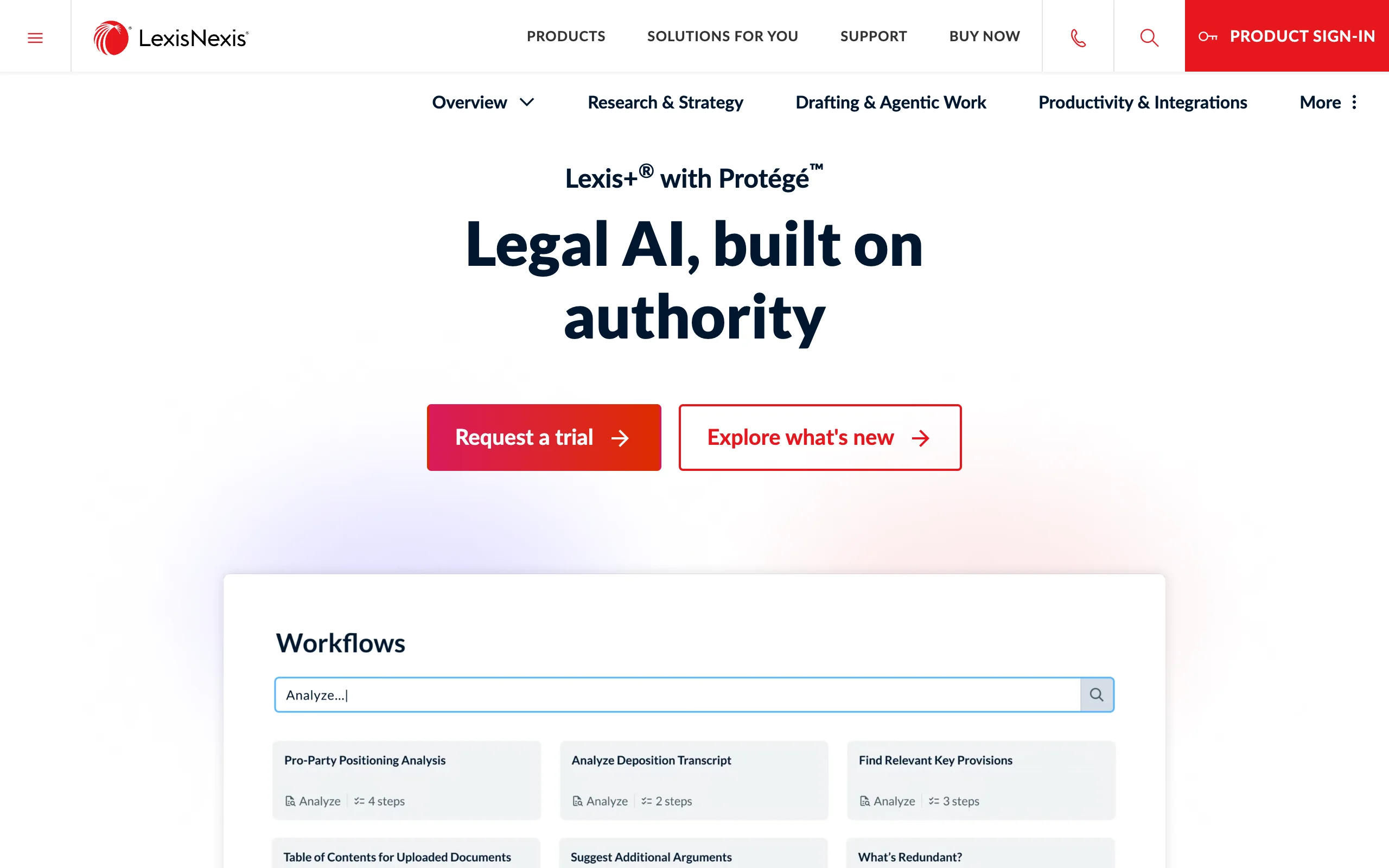 AI Legal Assistants for Lawyers with Lexis+ Protégé