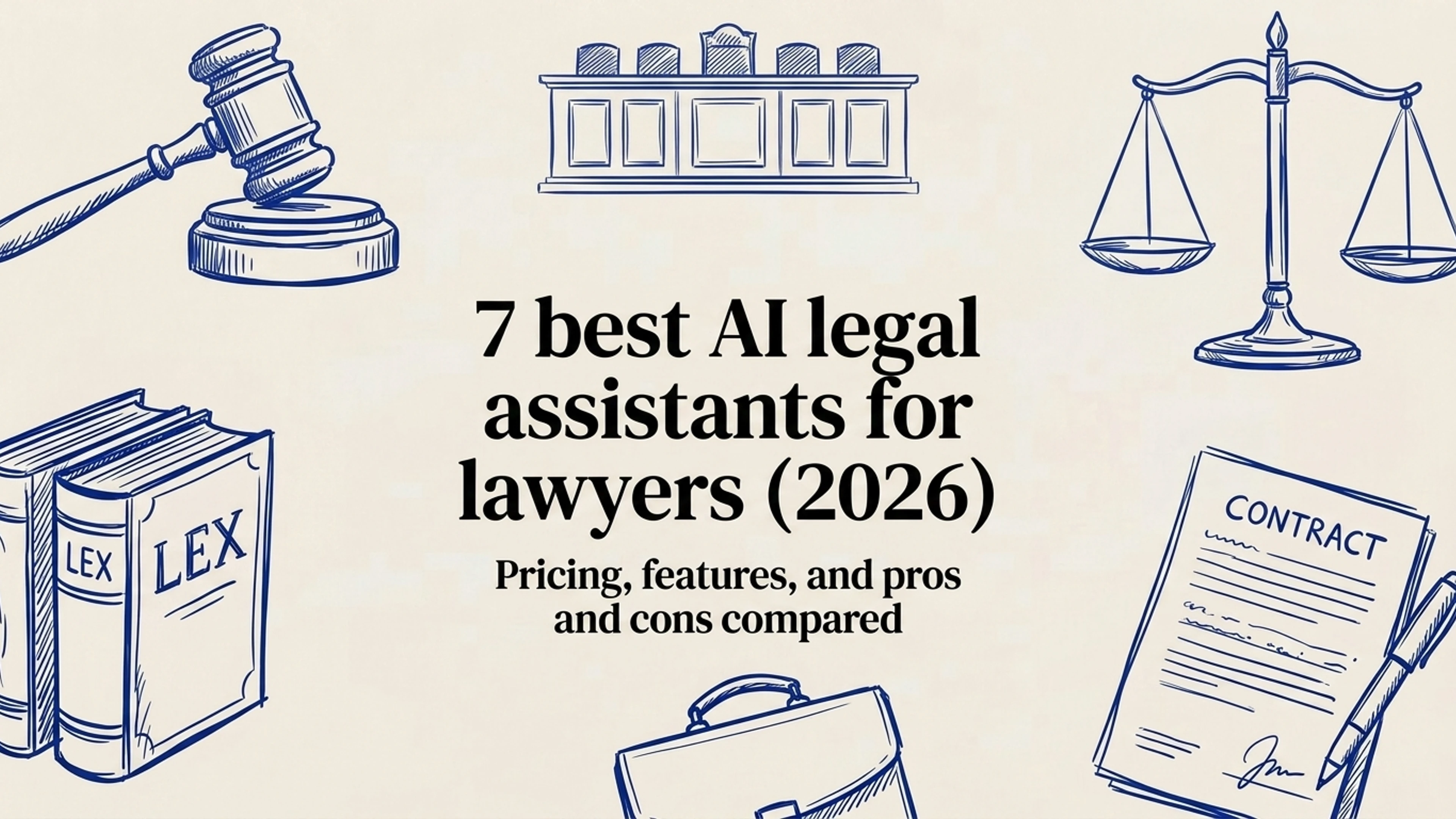 Picture of 7 best AI legal assistants for lawyers (2026) article