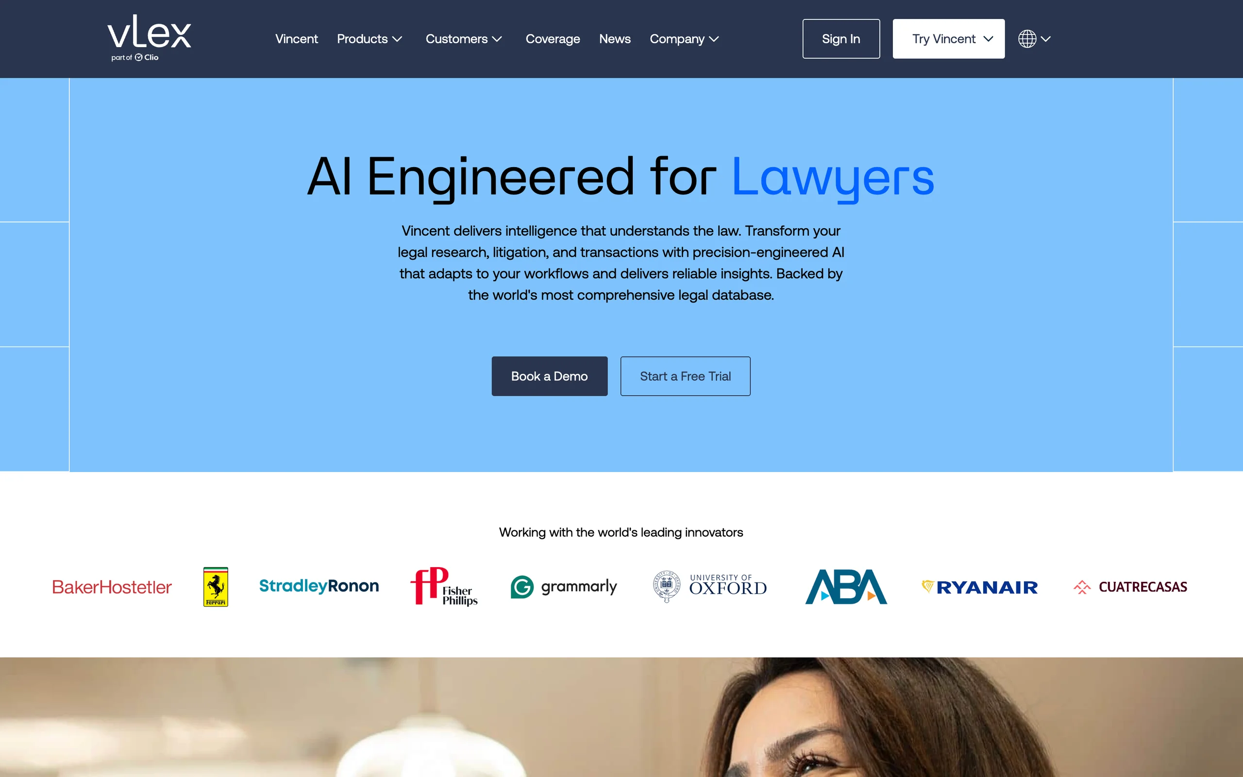 AI Tools for Legal Professionals with vLex Vincent AI