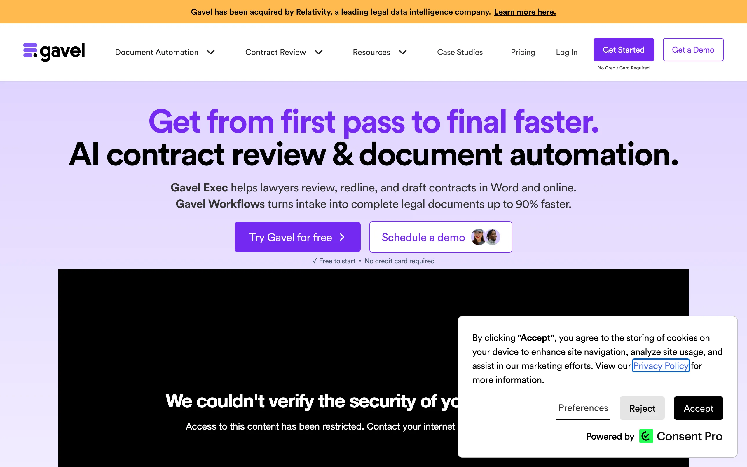 AI Tools For Legal Document Creation with Gavel