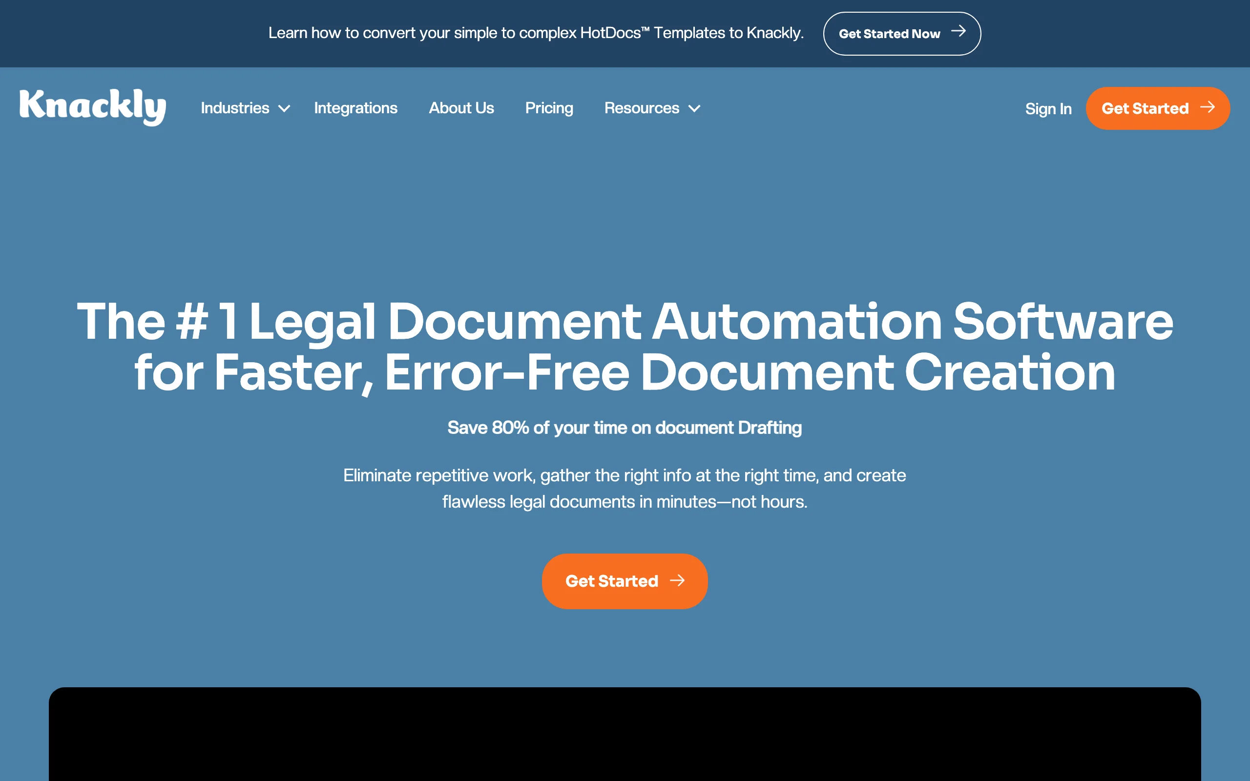 Document Assembly Software with Knackly