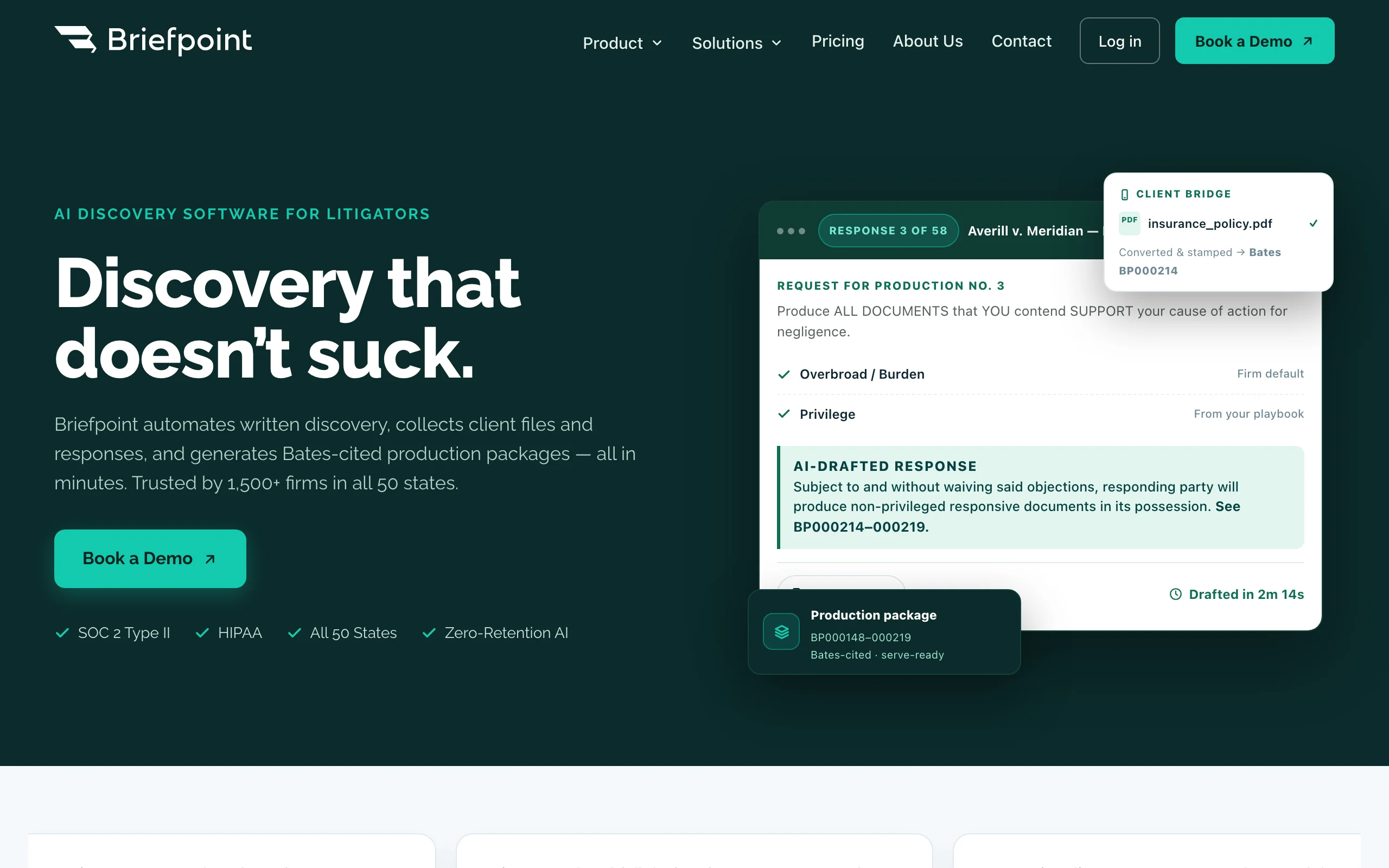 Document Automation Tools for Law Firms with Briefpoint