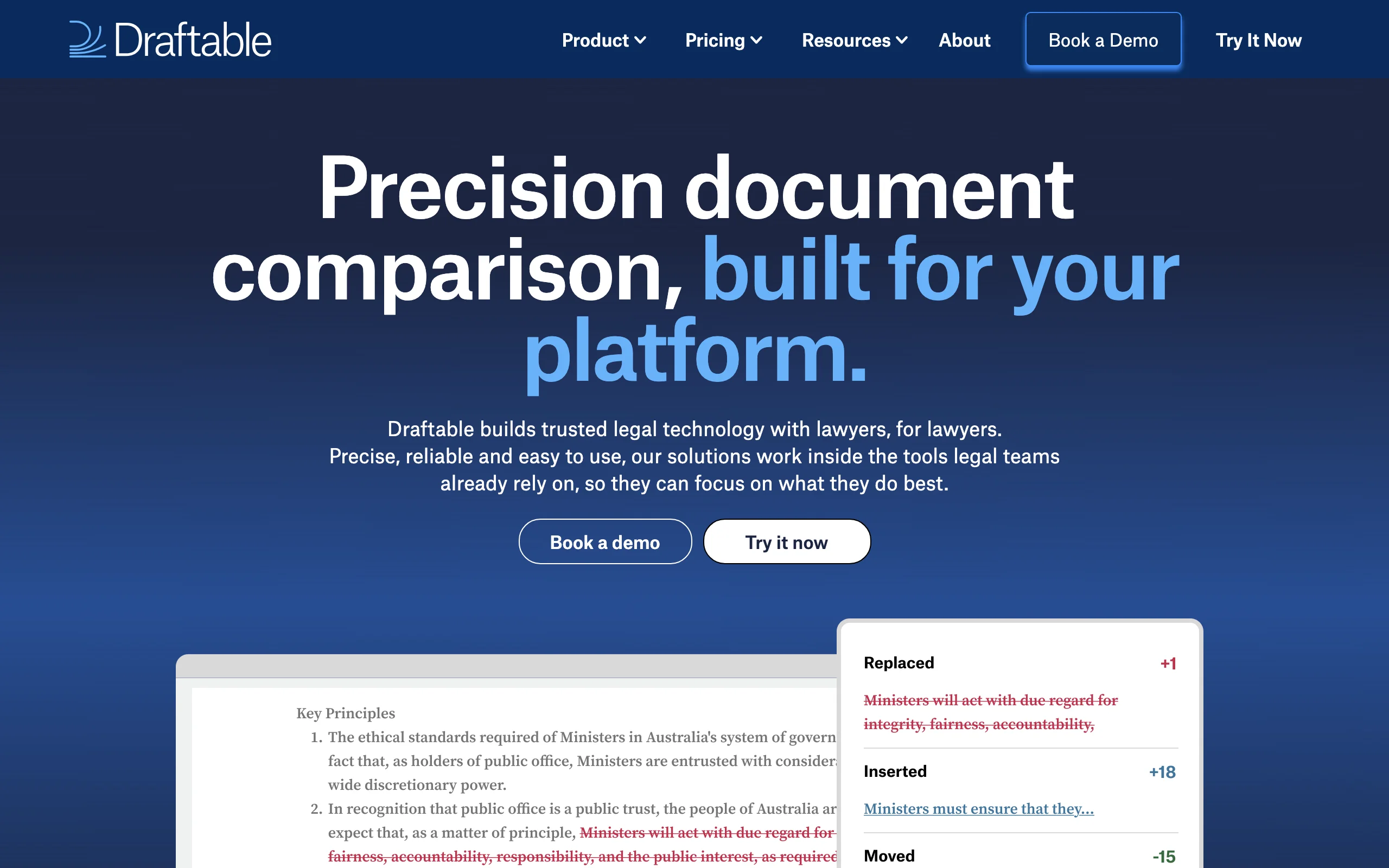Document Redline Software with Draftable