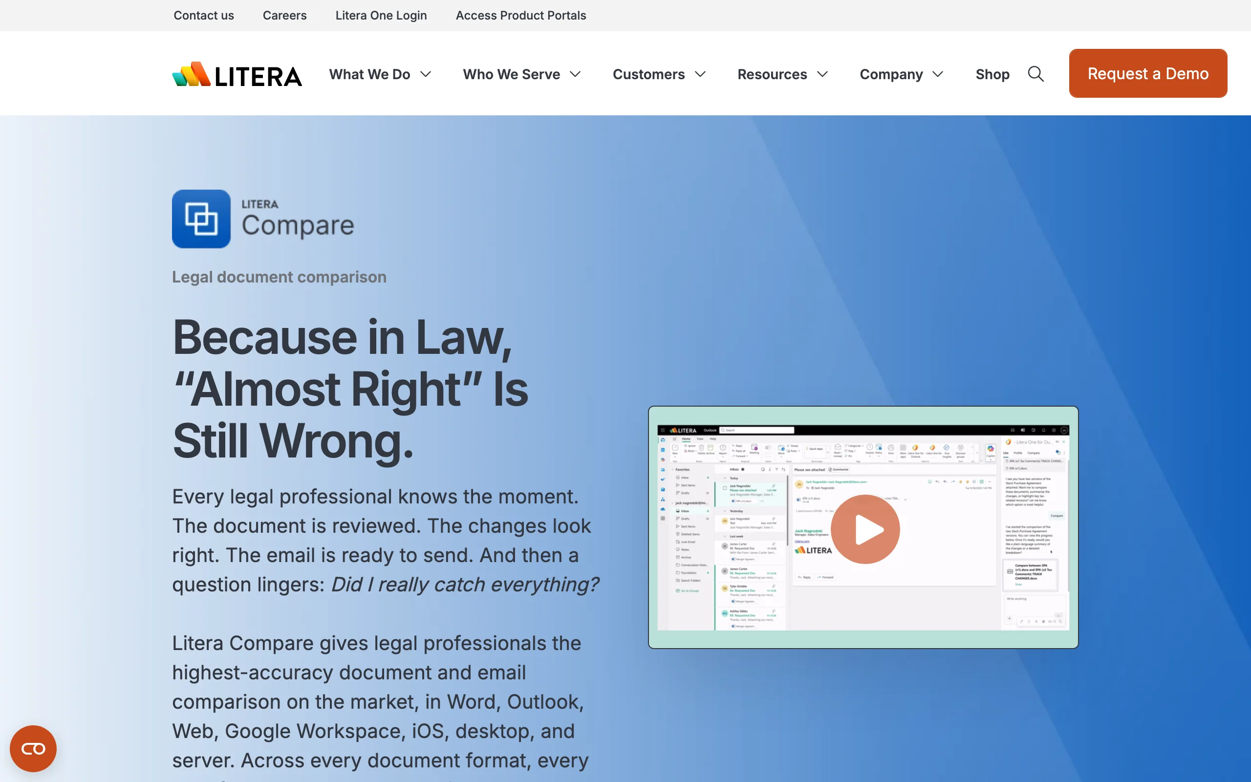 Document Redline Software with Litera Compare
