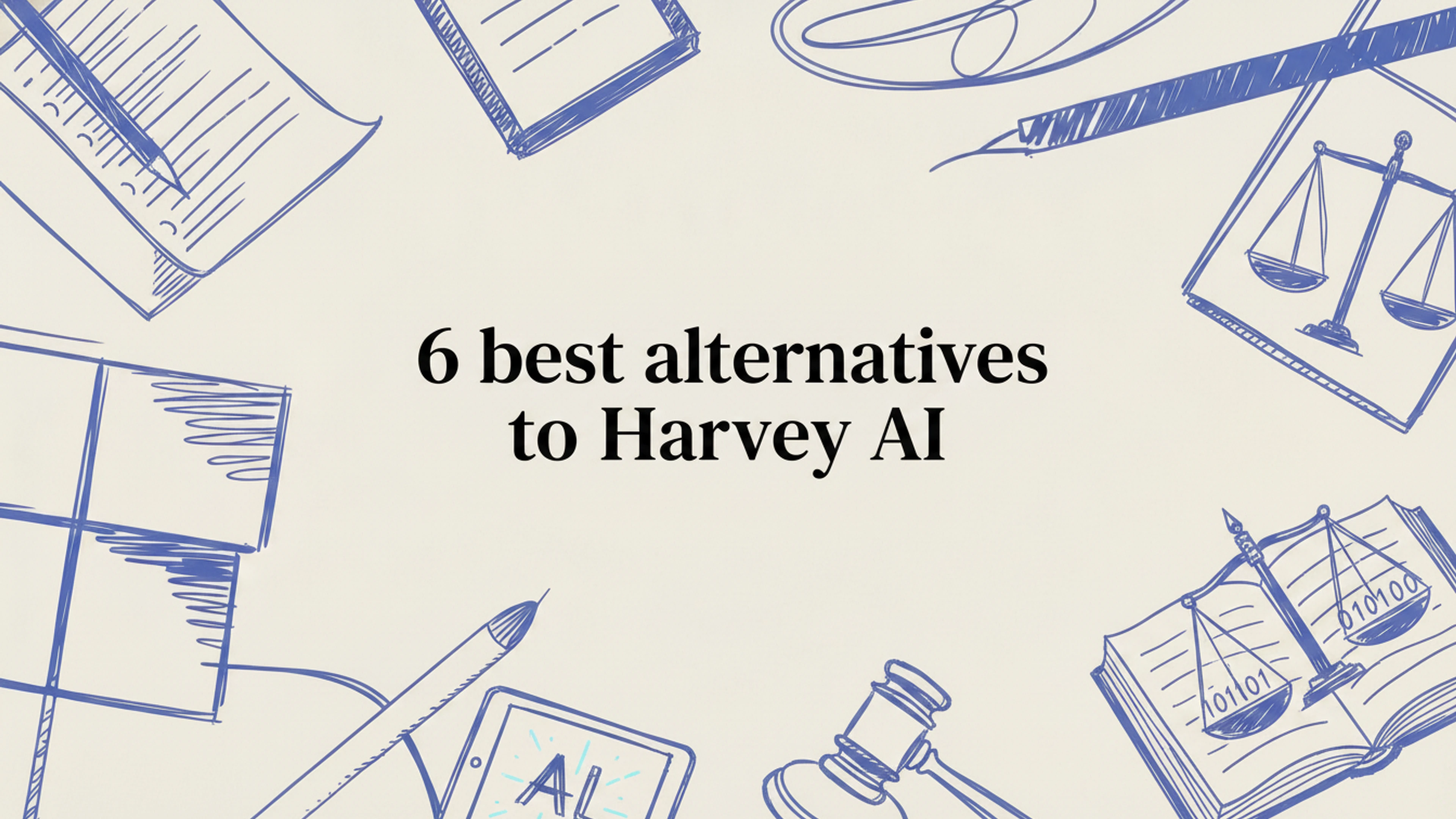 Picture of 6 best Harvey AI alternatives in 2026 article