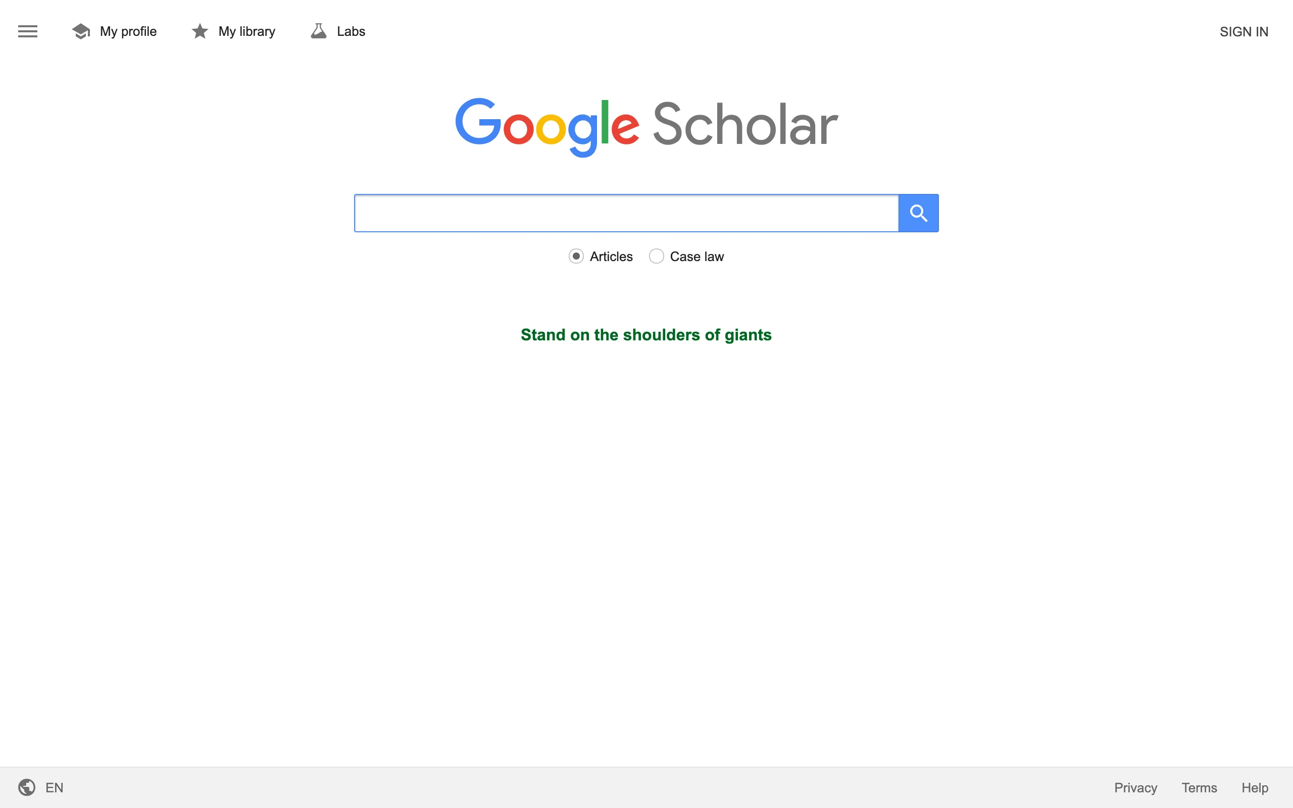 Legal Research Databases with Google Scholar