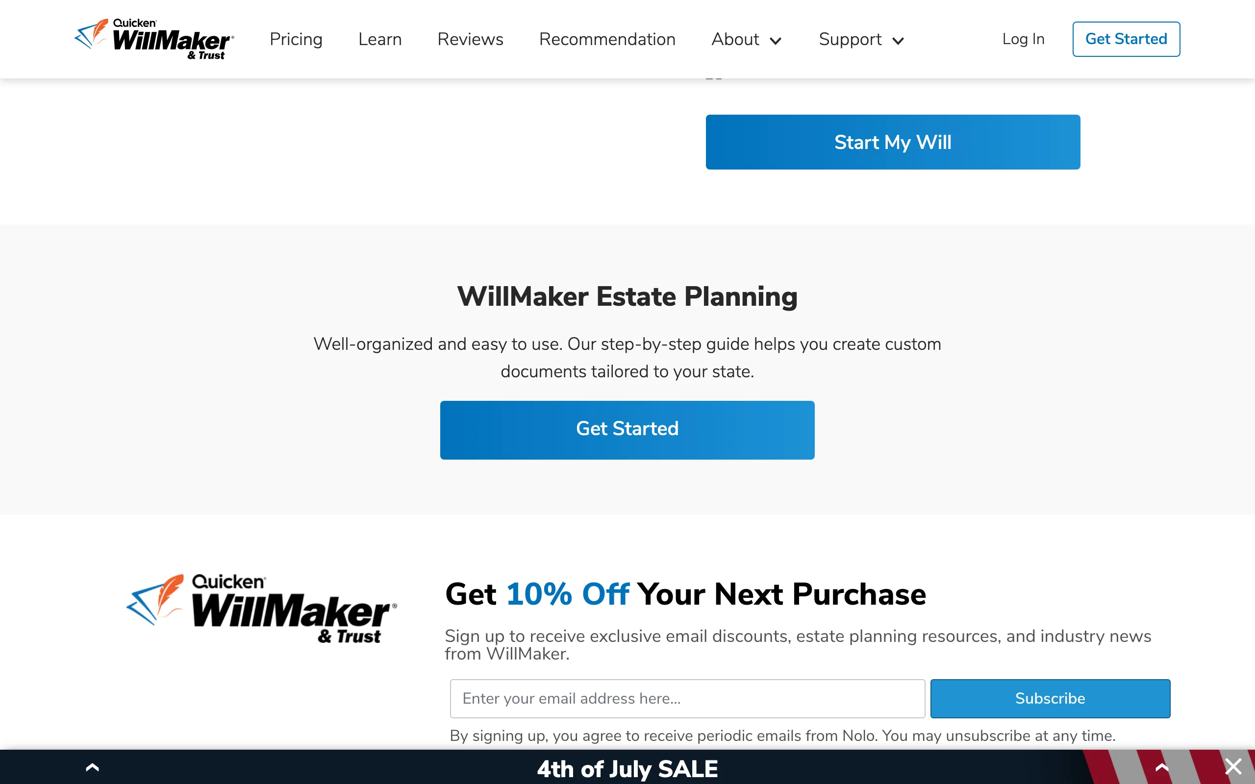 Will Generators Online with Quicken WillMaker