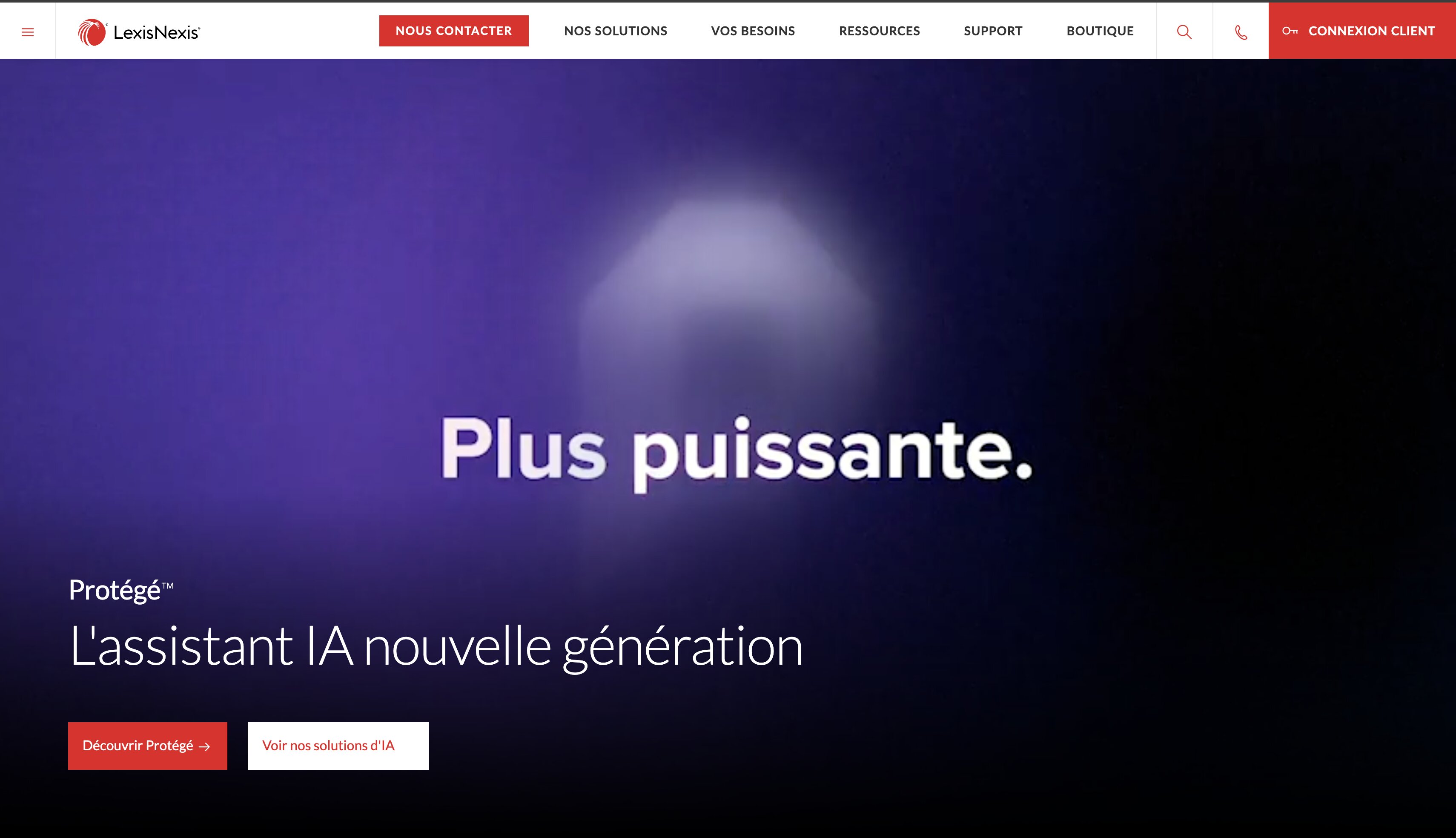 Interfaces LexisNexis et Westlaw avec leurs nouvelles fonctionnalités d'IA générative intégrées