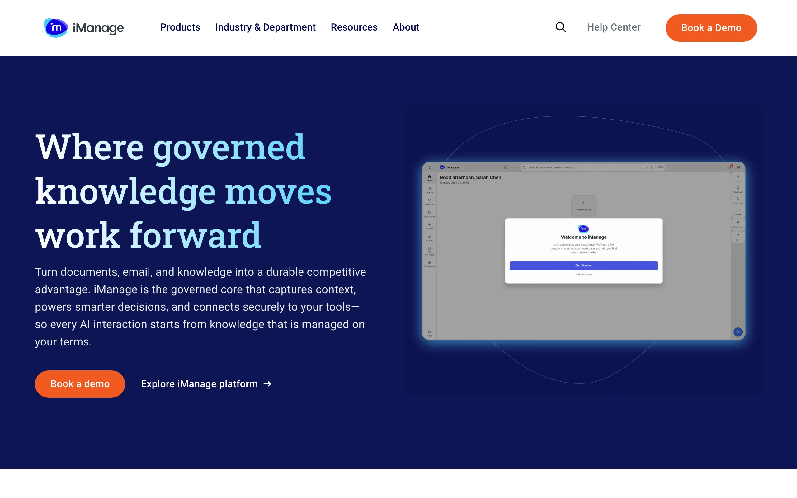 Law Firm Collaboration Software with iManage
