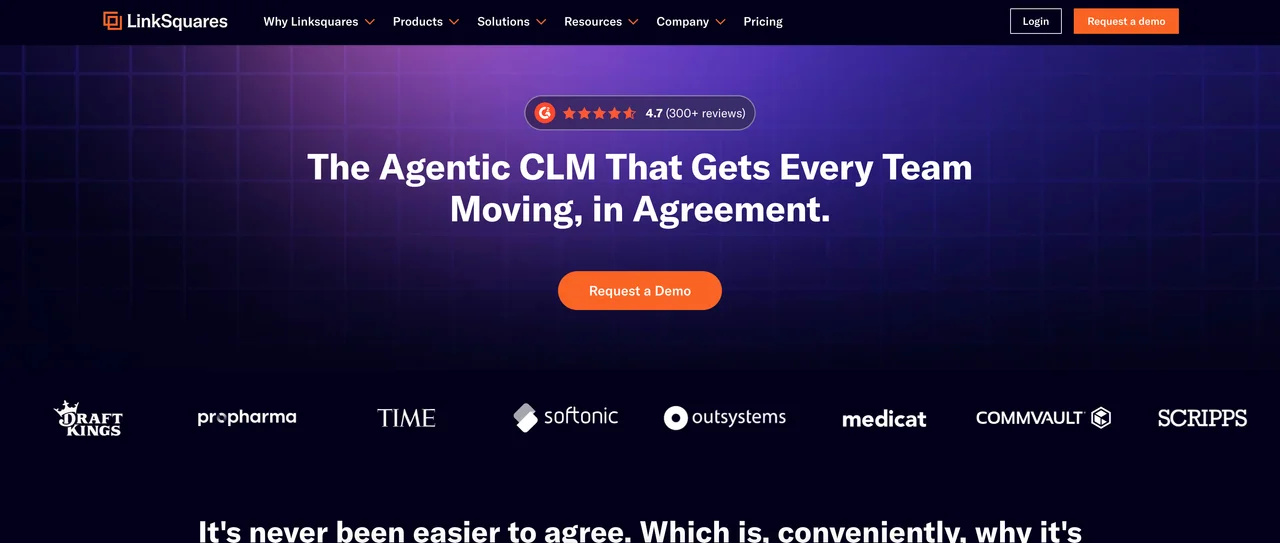 Law Firm Contract Automation Software with LinkSquares
