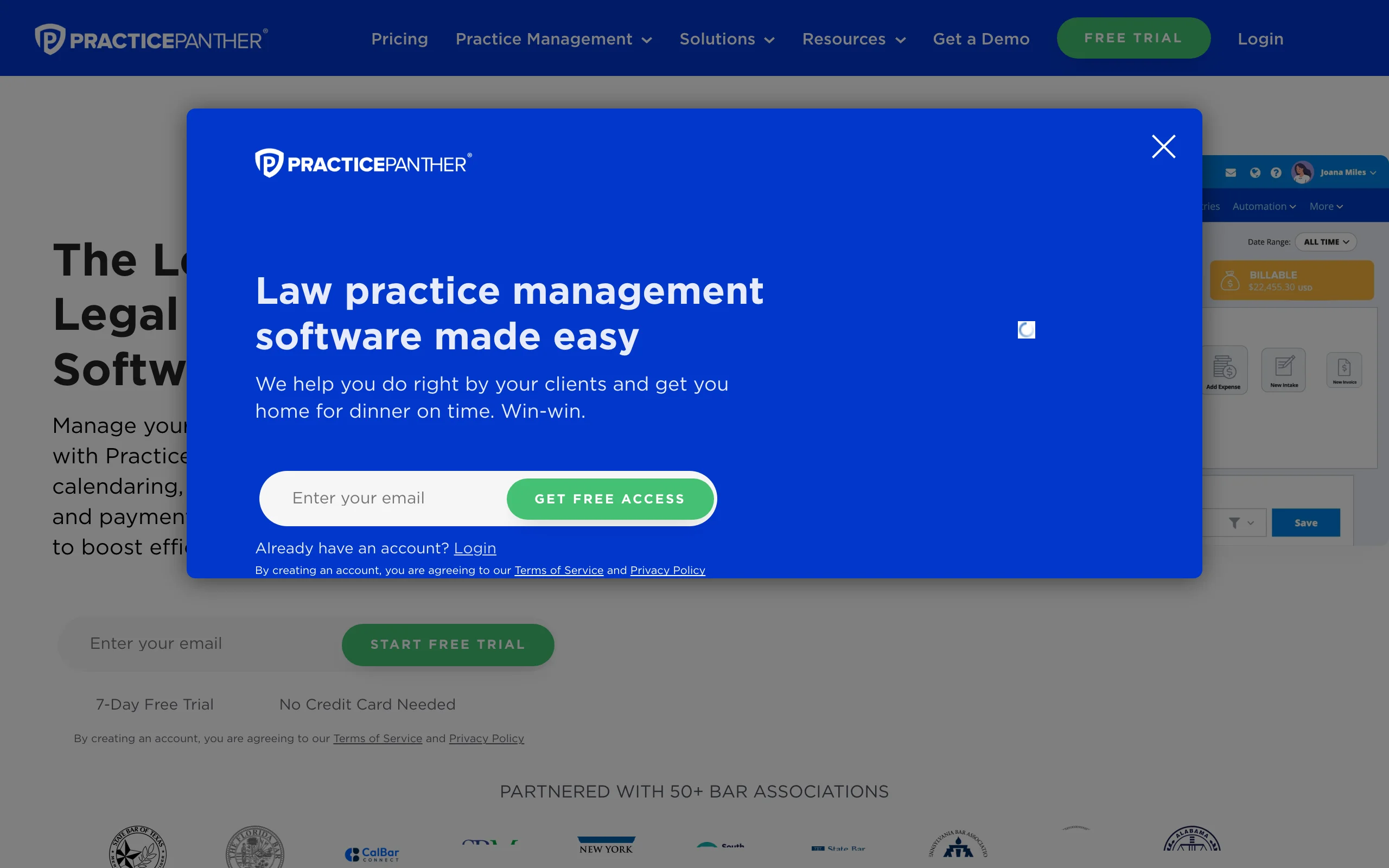 Law Firm Management Software with PracticePanther