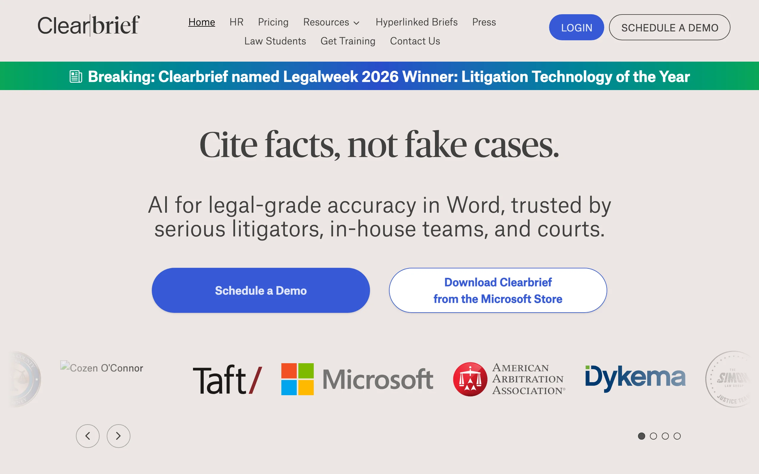 Legal Document Formatting Software with Clearbrief