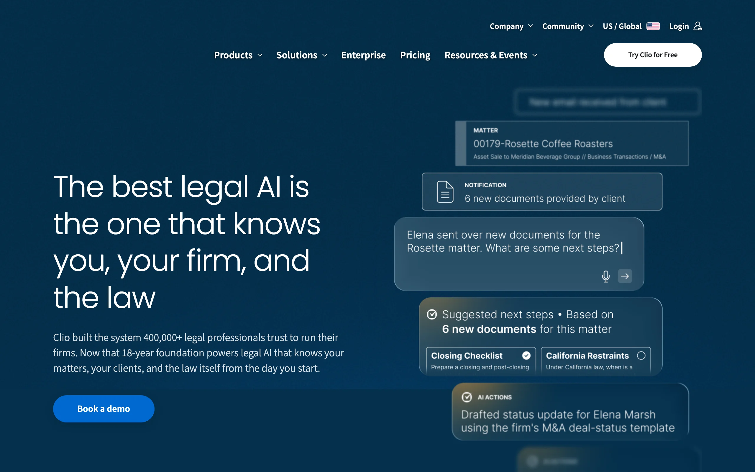 Litigation Software with Clio Manage