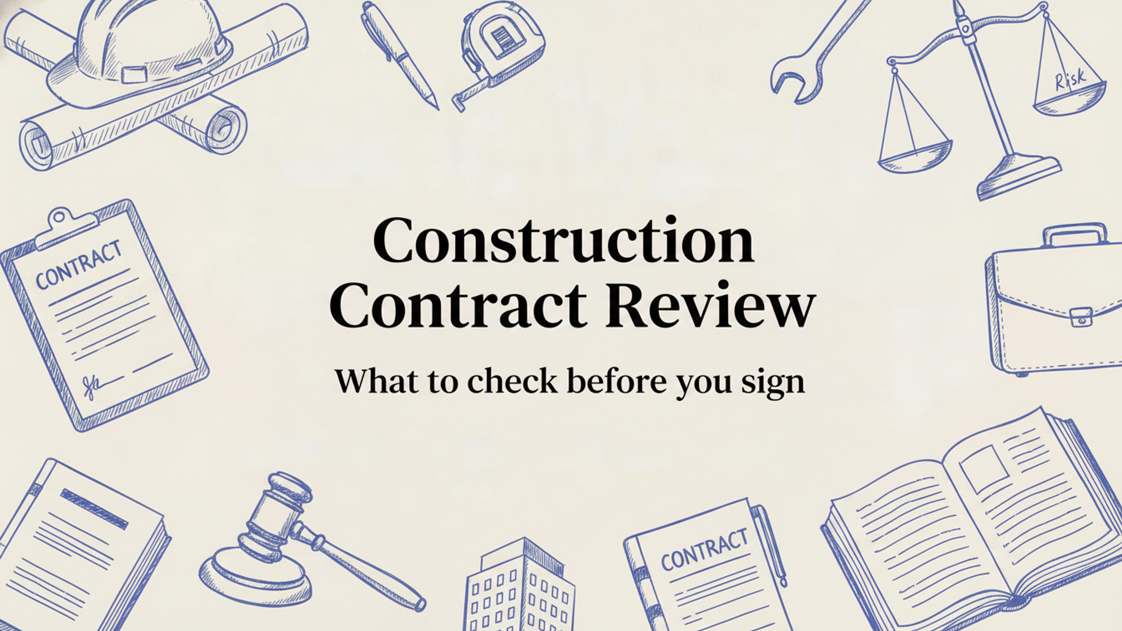 Picture of "Construction Contract Review" article