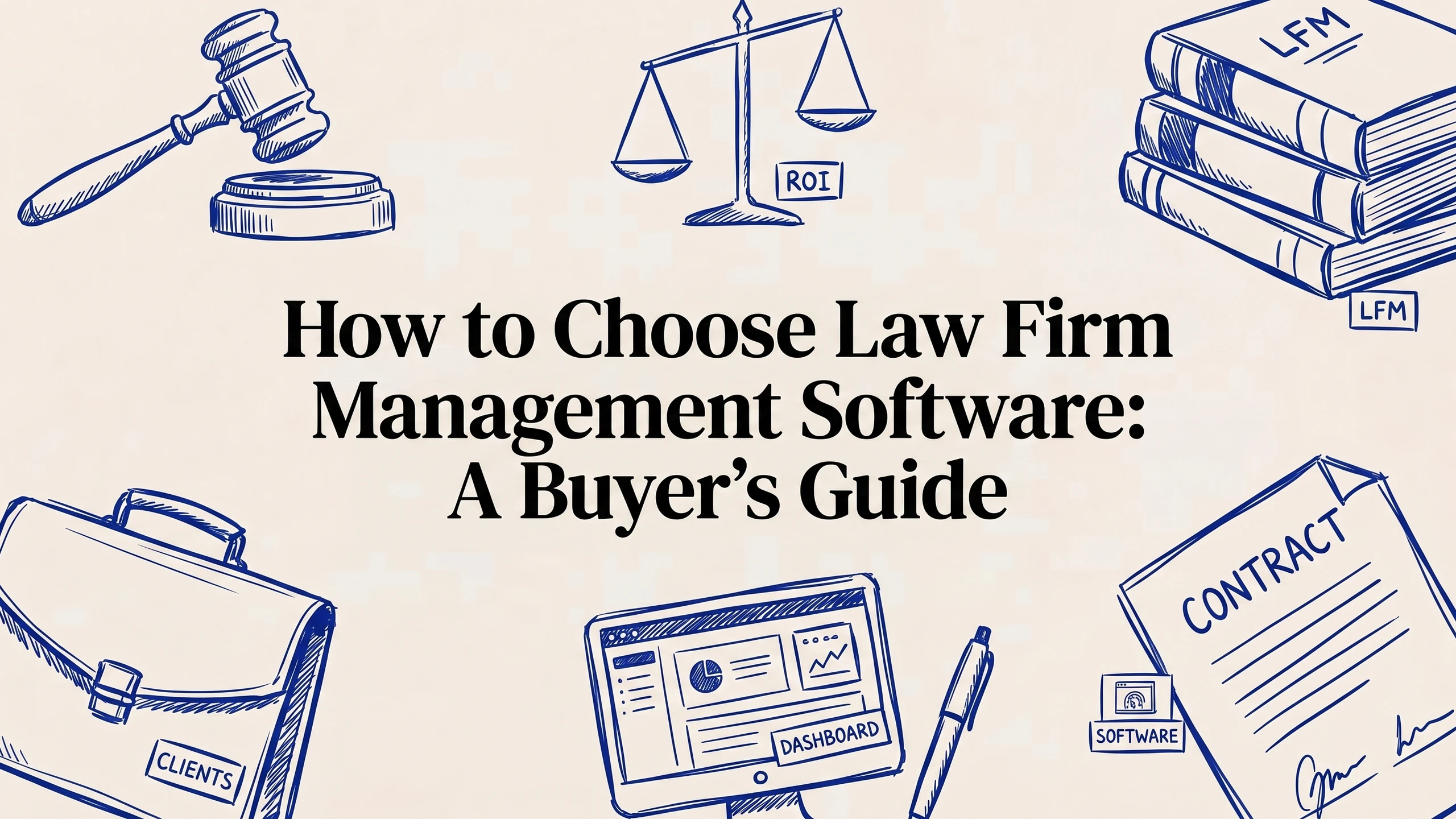 Picture of "How to Choose Law Firm Management Software: A Buyer’s Guide" article