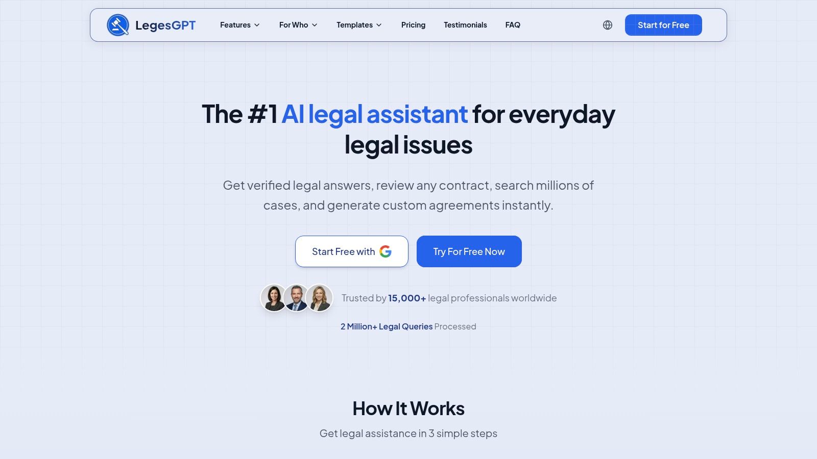 Screenshot from https://www.legesgpt.com