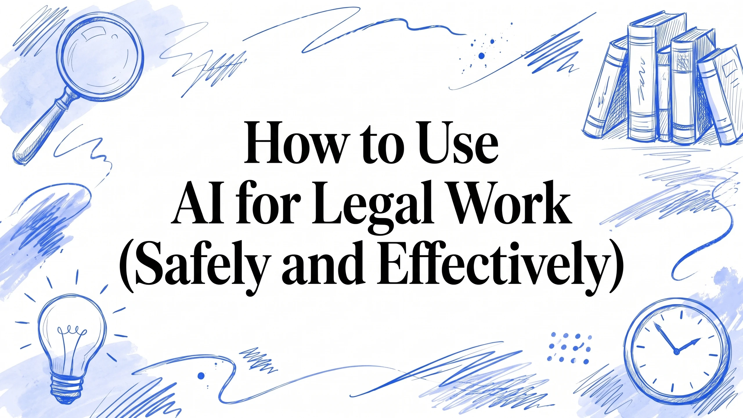 Picture of "How to Use AI for Legal Work (Safely and Effectively)" article